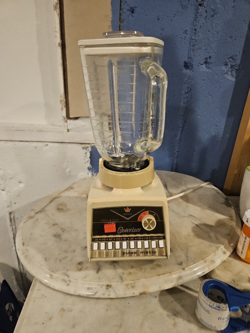 Osterizer Imperial Blender PulseMatic 10 Vintage 70s Tested&Works